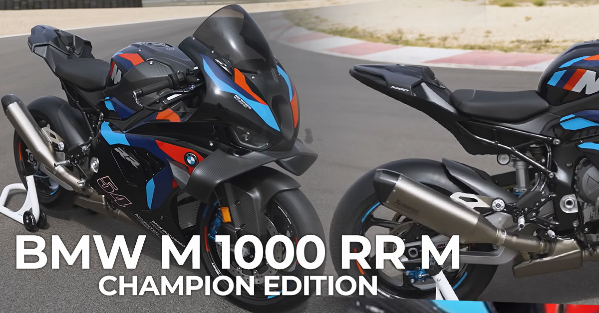 Limited-Edition BMW Champion Edition Bike Misses US Market