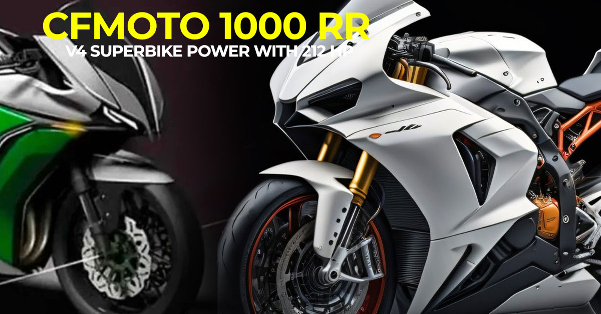 CFMoto 1000 RR: A New Era of V4 Superbike Power with 212 HP