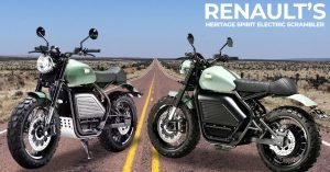The Future of Riding: Renault’s Heritage Spirit Electric Scrambler