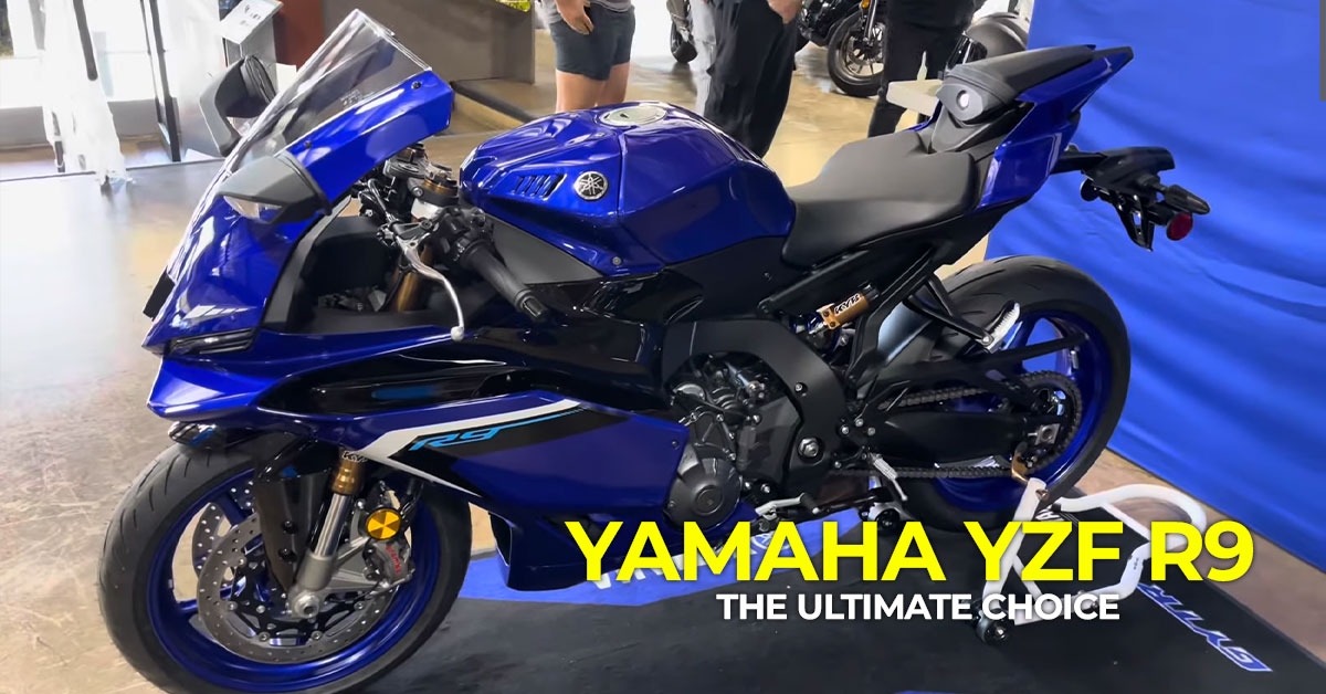 Why the Yamaha YZF R9 is the Ultimate Choice